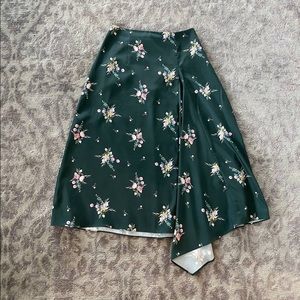 Ted Baker Anabell Midi Skirt In Flourish Print